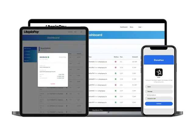 Utopiapay.io project screenshot